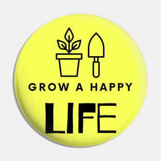 Happy life Pin