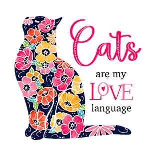 Cats are my Love Language T-Shirt