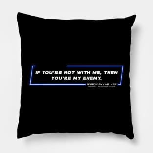 EP3 - ASW - Enemy - Quote Pillow