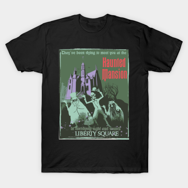 Haunted Mansion Poster Art - Haunted Mansion - T-Shirt