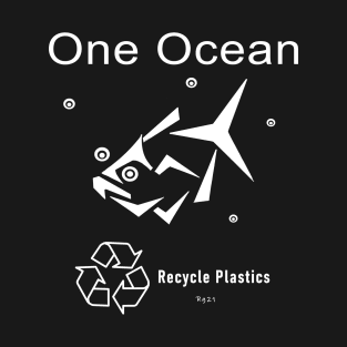 One Ocean Recycle Plastics T-Shirt