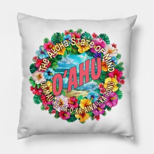 Oahu, Hawaii Pillow