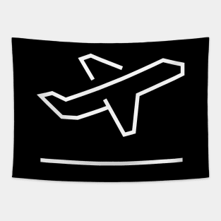 Simple Airplane Tapestry