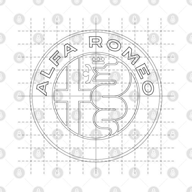 Alfa Romeo Roundel Logo Design by fmDisegno