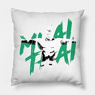 SSv1 Muai-Thai Male InfoGraphic Pillow