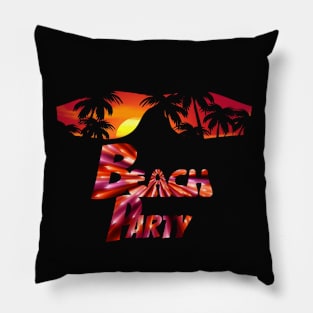 Beach Party Pillow