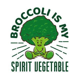 Funny Broccoli Gift - Broccoli Is My Spirit Animal T-Shirt