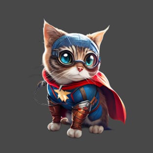 Superhero Cat T-Shirt