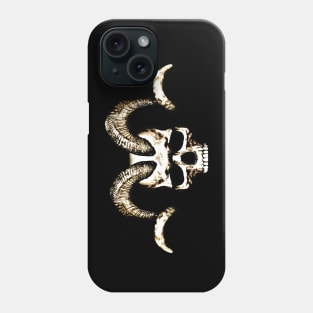 Ram Horned Skull Phone Case