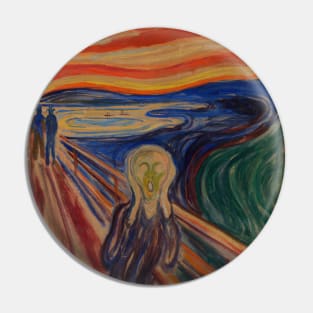 Scream by Edvard Munch Pin