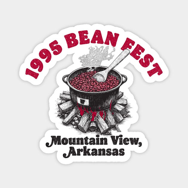 '95 Bean Fest Magnet by rt-shirts