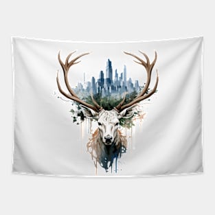 Stag Deer Animal Beauty Nature Wildlife Discovery Tapestry