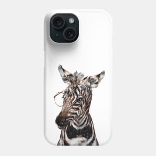 Intelligent Baby Zebra Phone Case