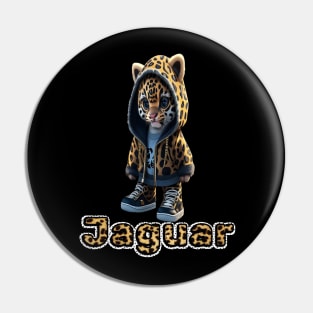 Cute Baby Jaguar Pin