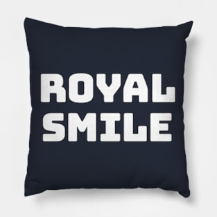 The Regal Grin Pillow