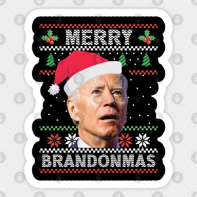 anti joe biden christmas - Anti Joe Biden - Sticker