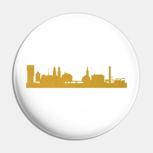 Golden Zurich Pin