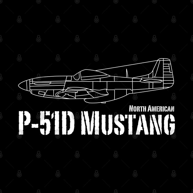 North American P-51D Mustang by BearCaveDesigns