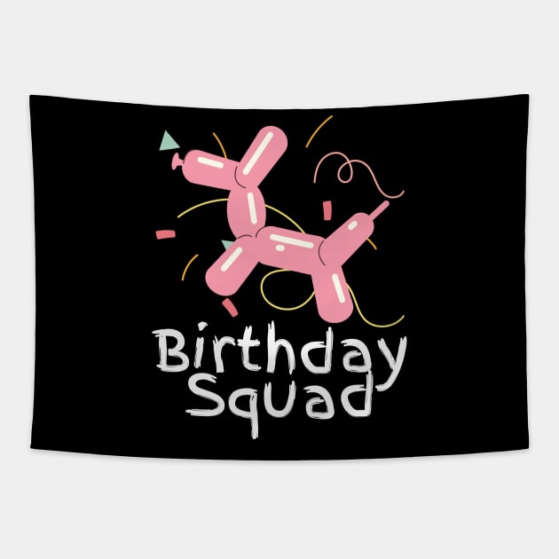 Birthday Squad Tapestry by Norse Magic