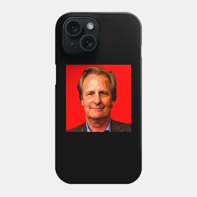 jeff daniels Phone Case by oryan80