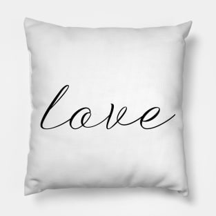 Love me simply Pillow