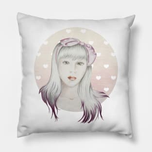 Girl Pink Pillow