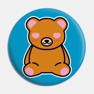 Kawaii Kuma Pin