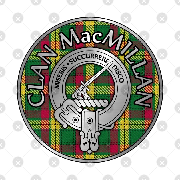 Clan MacMillan Crest & Tartan by Taylor'd Designs