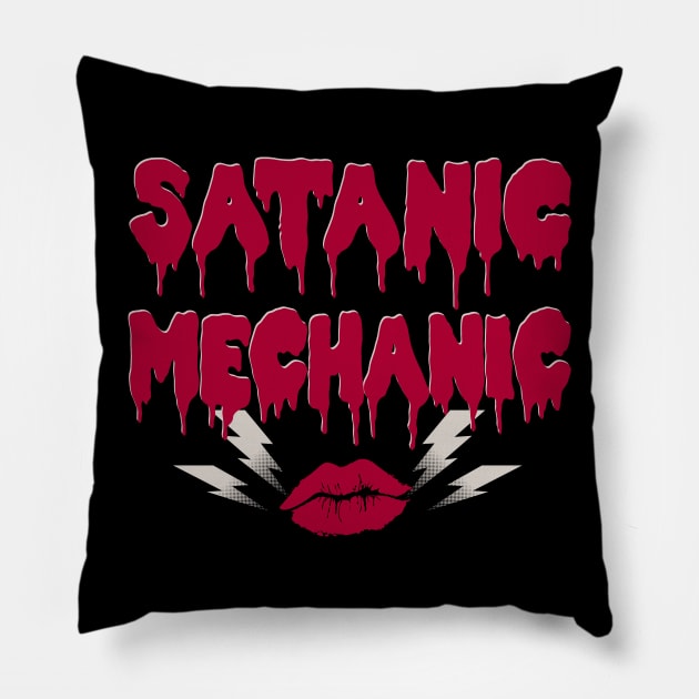 Satanic Mechanic - Rocky Horror Show - Musical Pillow by Nemons