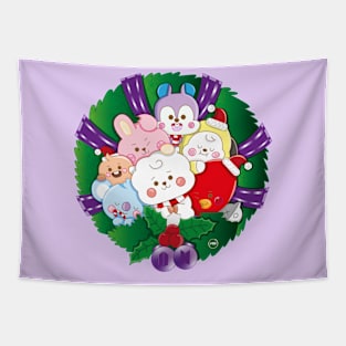 bt21 Christmas design Tapestry