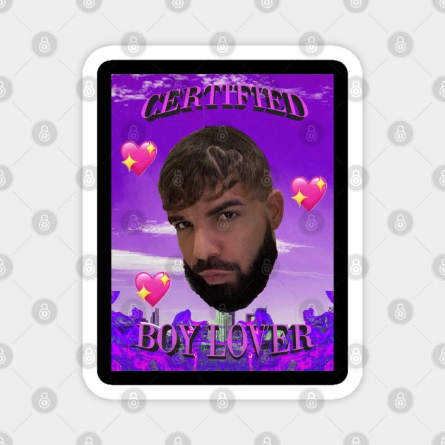 Certified Boy Lover Magnet by Wernhub