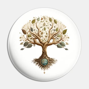 Tree of Life - Designs for a Green Future Pin