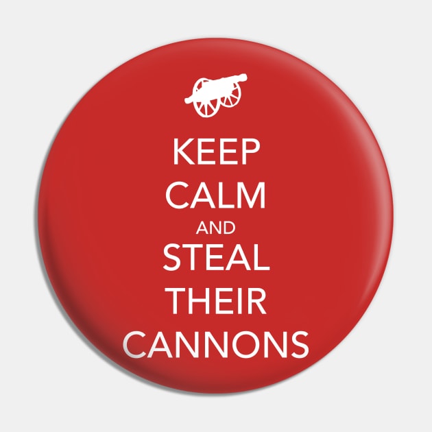 Boom Go the Cannons Pin by savvymavvy