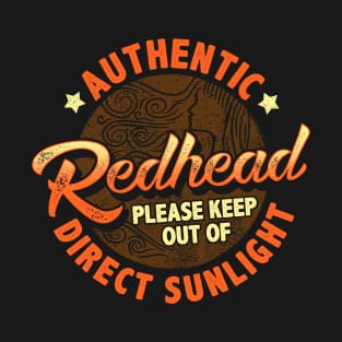 Authentic Redhead Funny T-Shirt