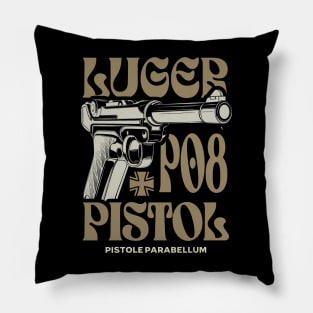 Luger P08 - German WW2 Pistol Pillow