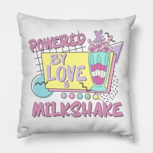 Milkshake Retro 80s 90s Couples Who Loves Milkshakes Pillow