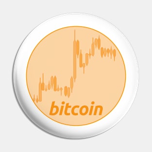 Bitcoin - Orange Pin