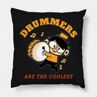 Drummer Boy - Drum Player - Funny Drummer Quotes Pillow