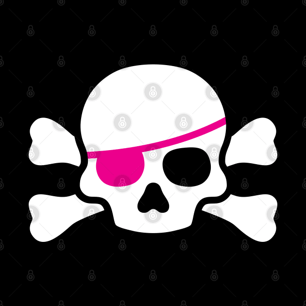 Ms Jolly Roger – Pirate Girl by BadgerDesignz