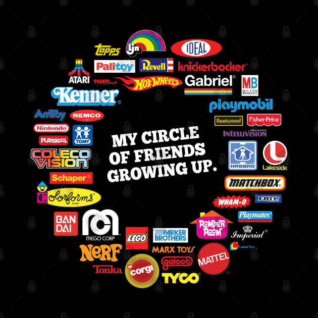 My Circle of Friends - Toy Companies by Chewbaccadoll