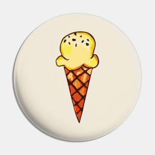 Ice Cream Cone Pin