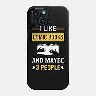 3 People Comic Books Comics Phone Case