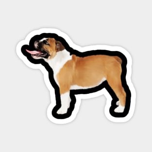 American Bulldog, Dog Lover Magnet