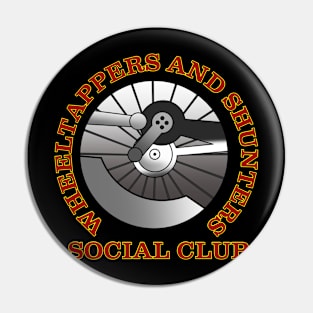 Wheeltappers and Shunters Social Club logo (colour) Pin