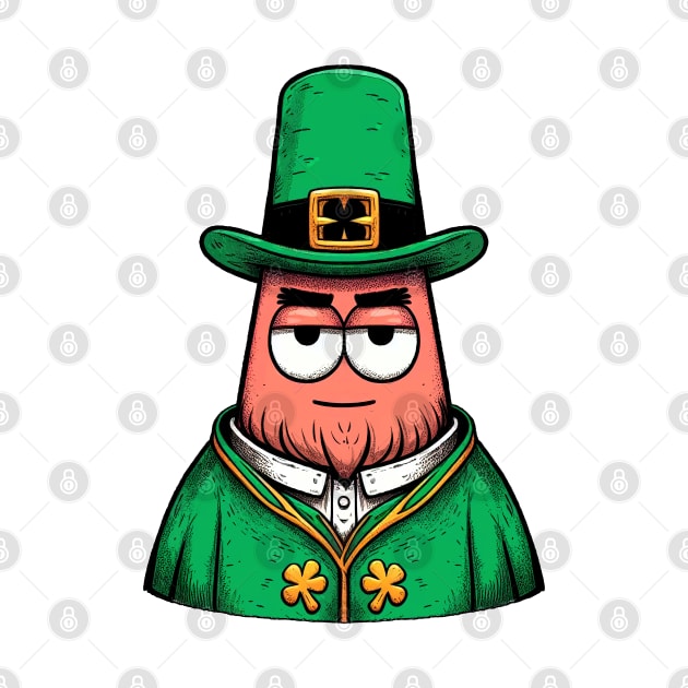 Saint Patrick Star by Mr.PopArts