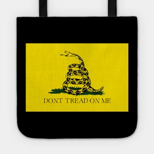 Don't Tread On Me - Gadsden flag Tote