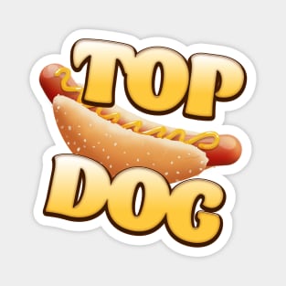 Top Dog Hot Dog Magnet