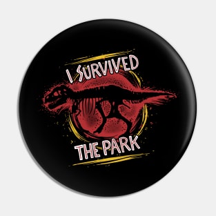 I survived the park Pin