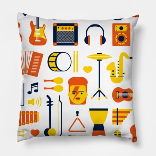 Encyclopedia OF Career - MUSICIAN Pillow