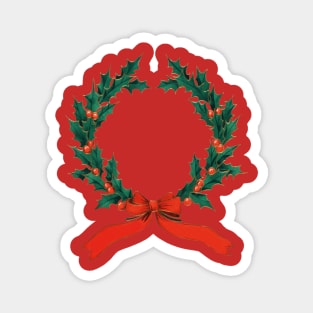 Christmas Wreath Magnet